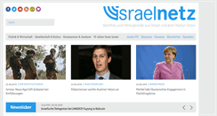 Desktop Screenshot of israelnetz.com